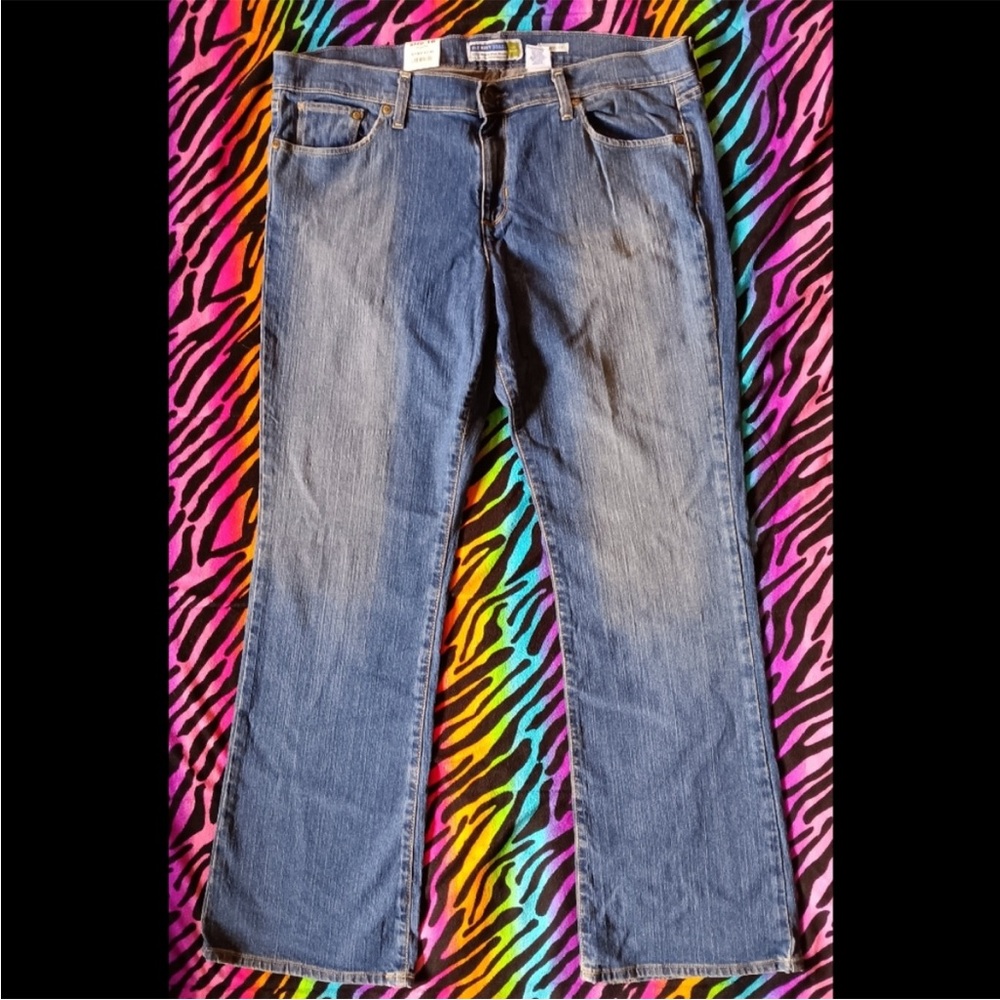 Old Navy Women's Blue Boot Cut Jeans